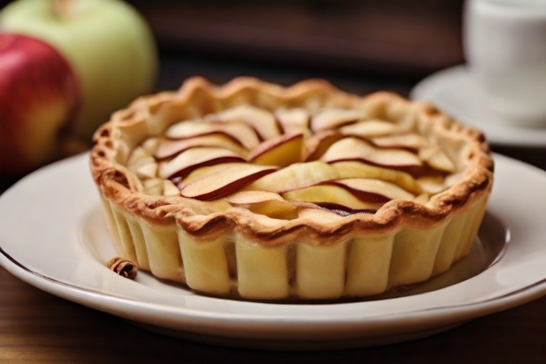 Plăcintă cu mere și scorțișoară