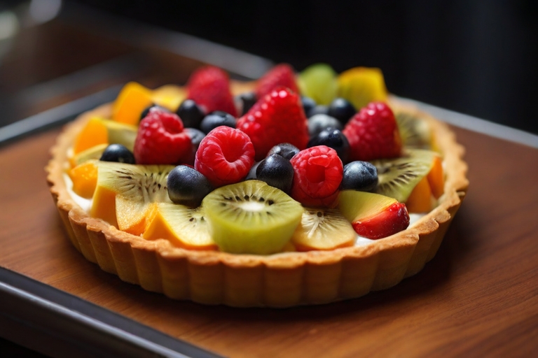 Crostata cu fructe proaspete