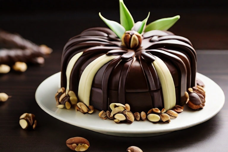 Palmieri cu ciocolată și nuci